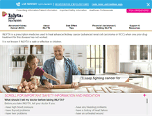 Tablet Screenshot of inlyta.com